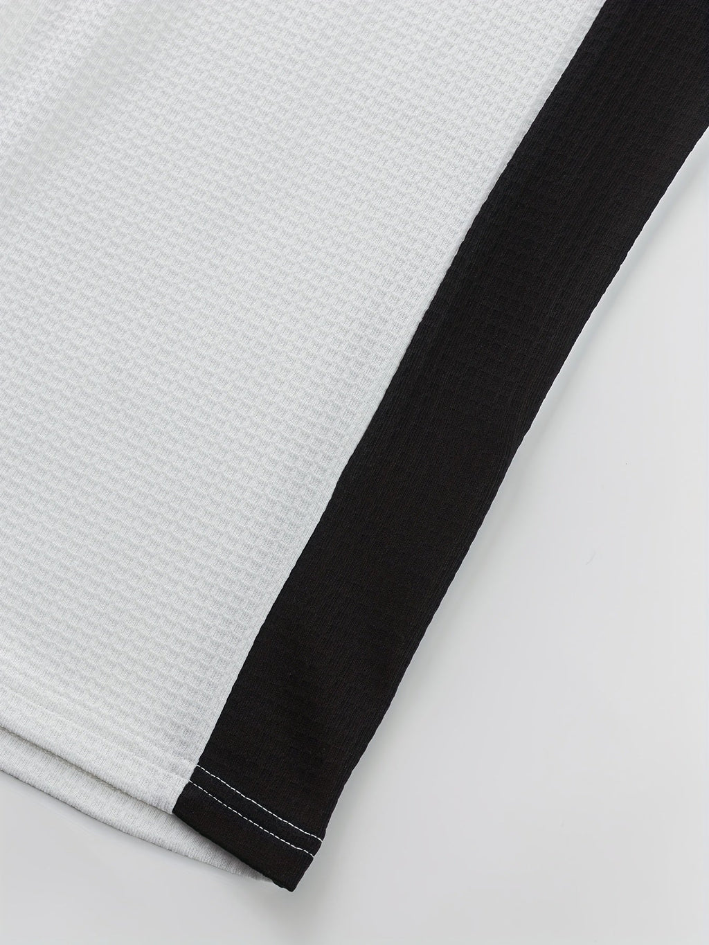 Sawyer | Textured Contrast Henley Shirt