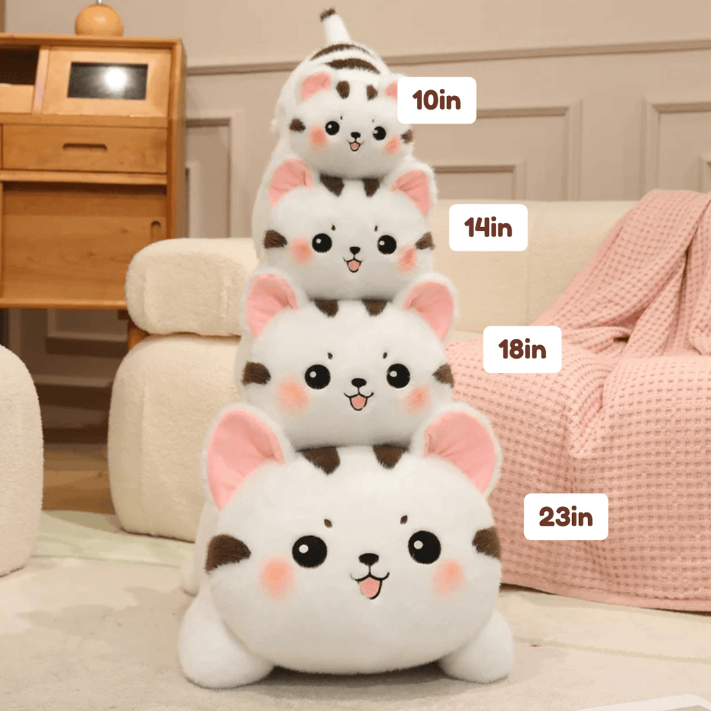 Kawaii Pudding Paws Cat Plushies