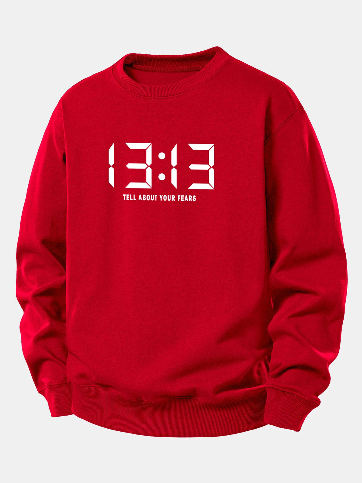 13:13 Print Relax Fit Sweatshirt