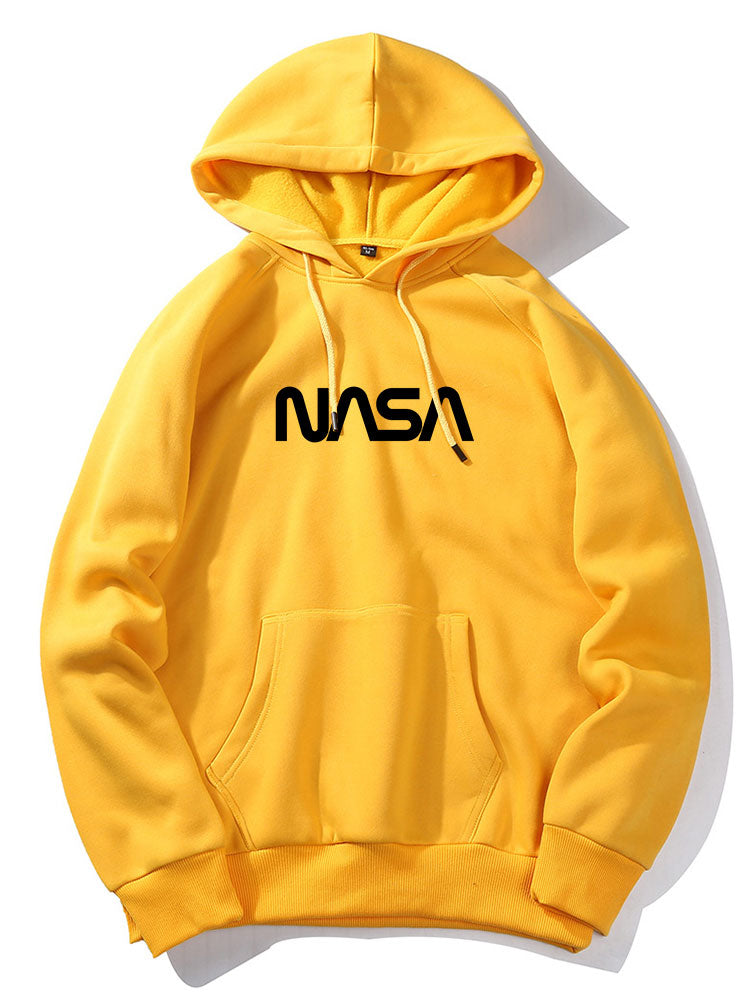 Sweat à capuche imprimé NASA