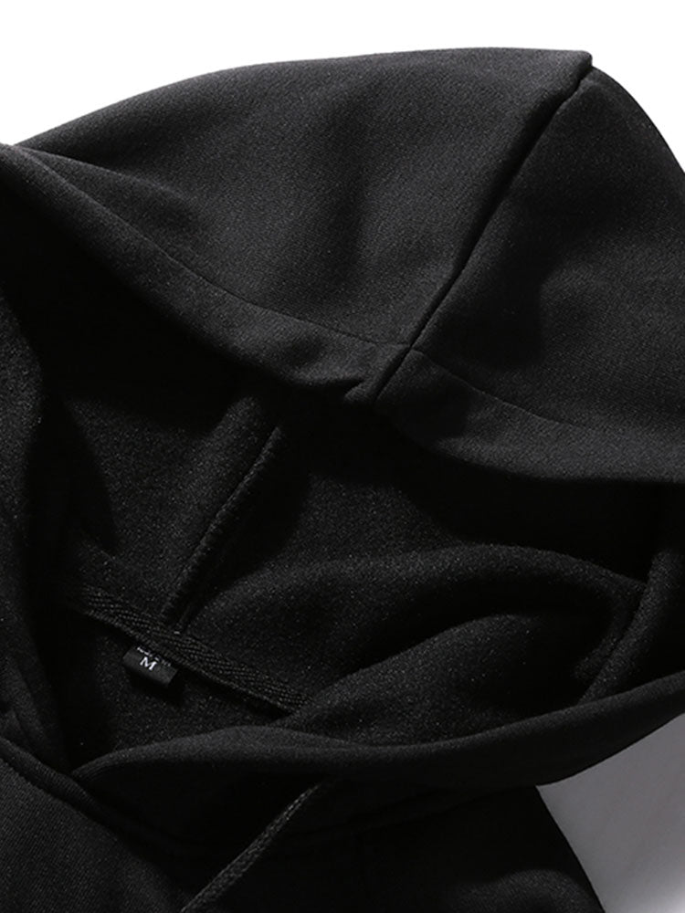 Space Bear Print Hoodie