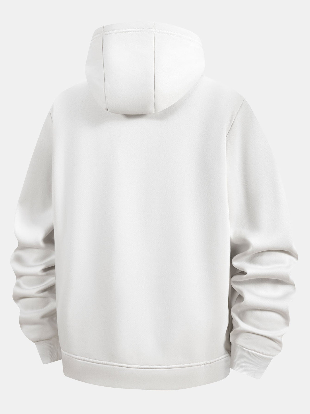 Sudadera con capucha, bolsillo canguro, cremallera y forro de borreguito