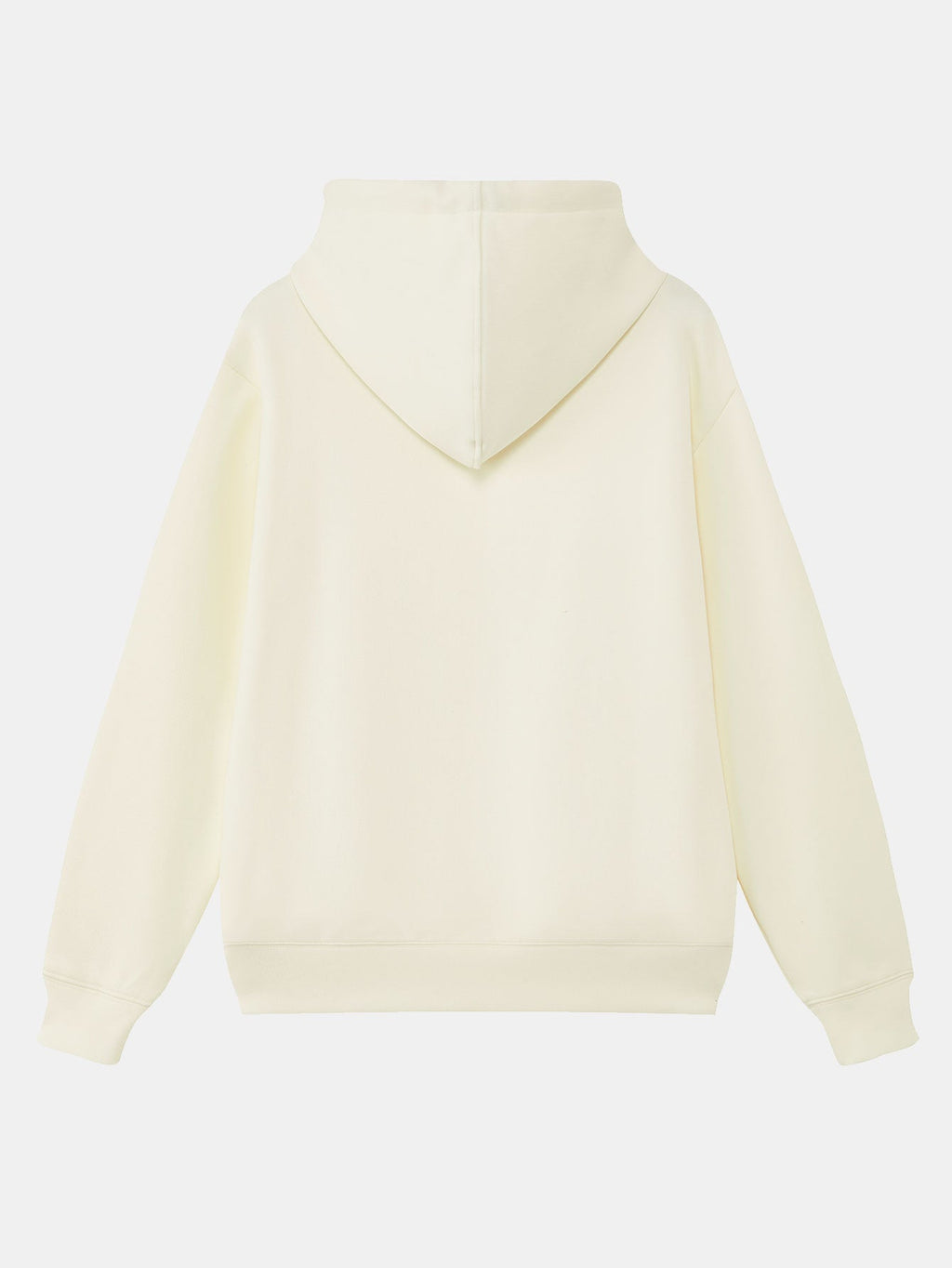 Sudadera con capucha oversize de algodón pesado básico