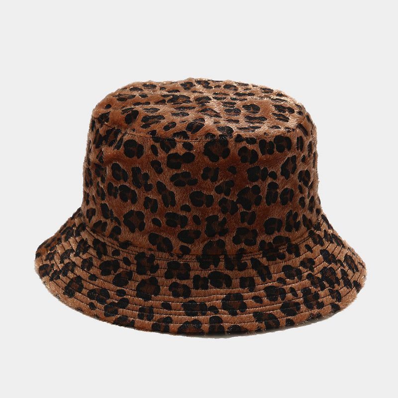 Tulsa Leopard Wool Felt Fisherman Hat – Wide Brim