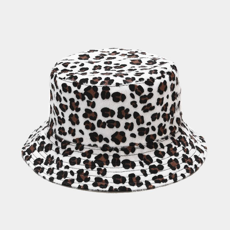 Tulsa Leopard Wool Felt Fisherman Hat – Wide Brim