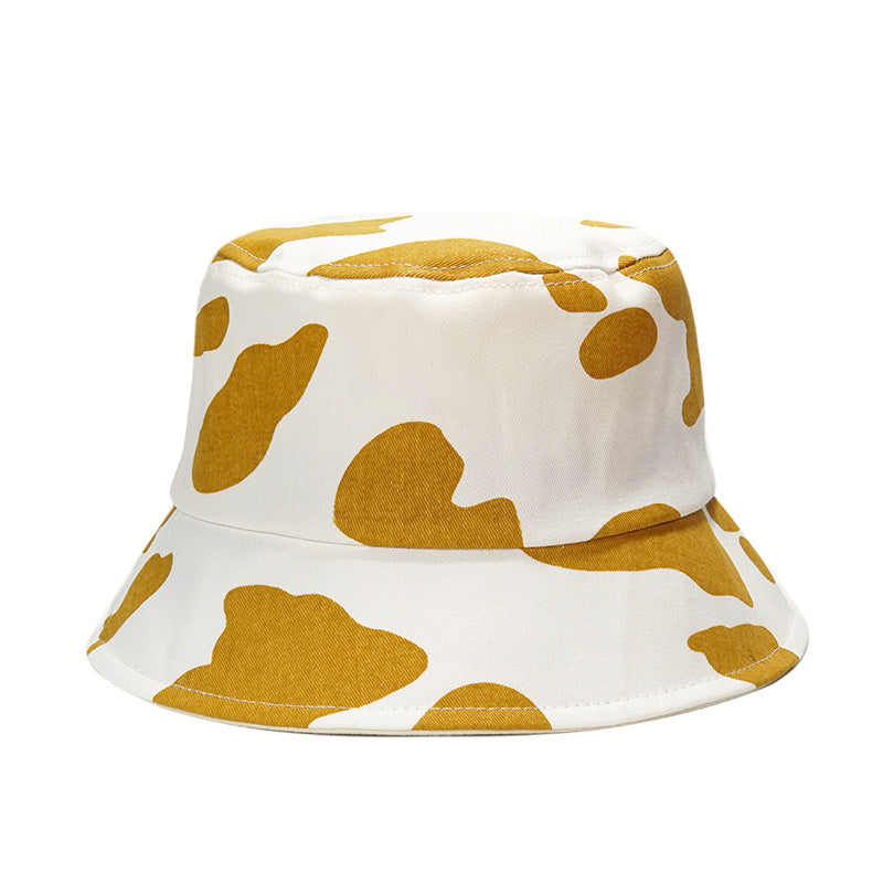 Weatherford Women's Cow Print Cotton Bucket Hat – Japanese Style, All-Season