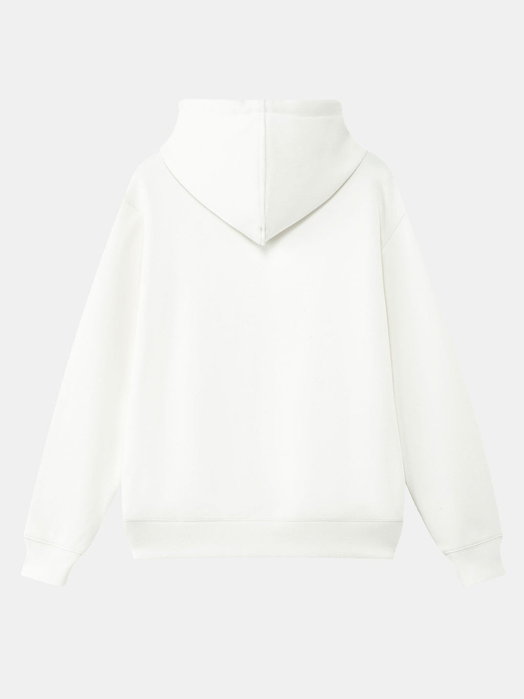 Sudadera con capucha oversize de algodón pesado básico