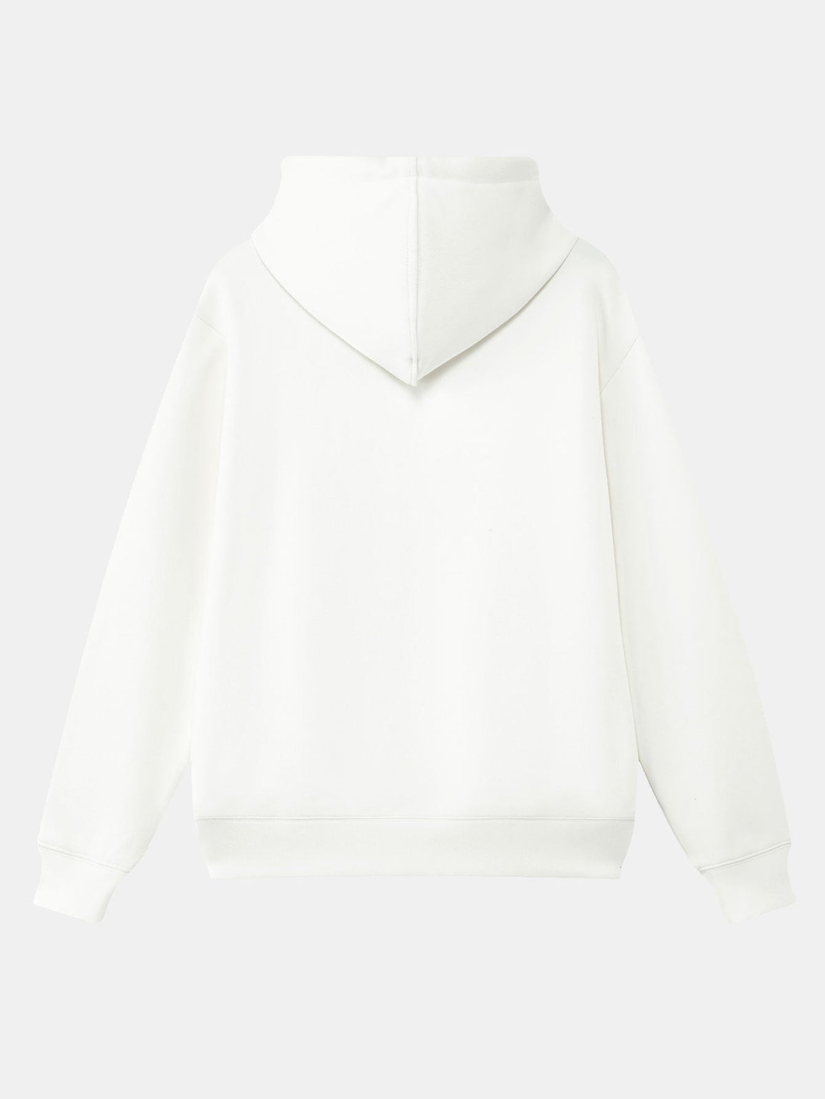 Sudadera con capucha oversize de algodón pesado básico