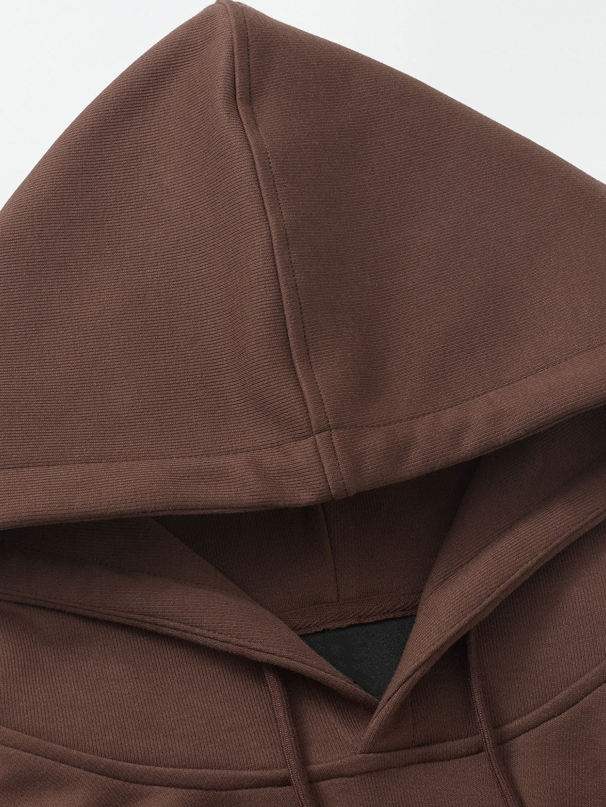 Sudadera con capucha oversize de algodón pesado básico