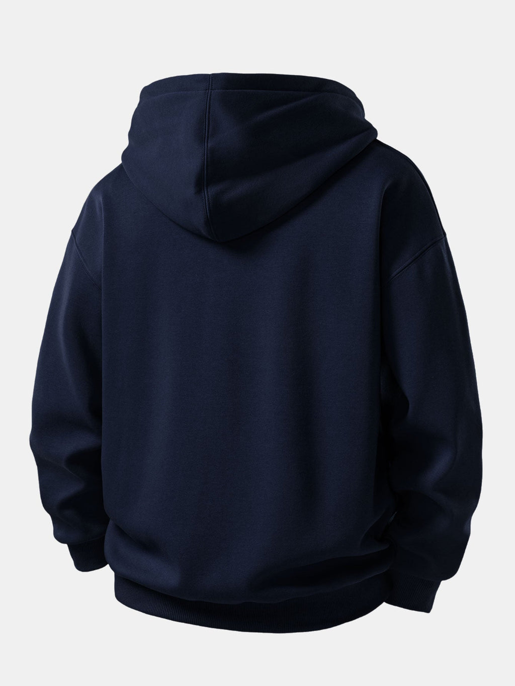 Sudadera con cremallera, forro de felpa y estampado Milano