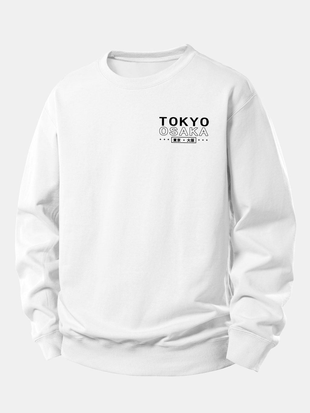 Tokyo Osaka Print Relax Fit Sweatshirt