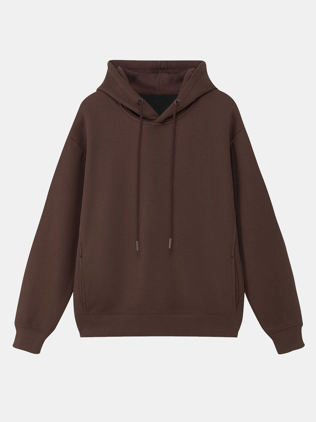 Sudadera con capucha oversize de algodón pesado básico