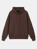 Sudadera con capucha oversize de algodón pesado básico
