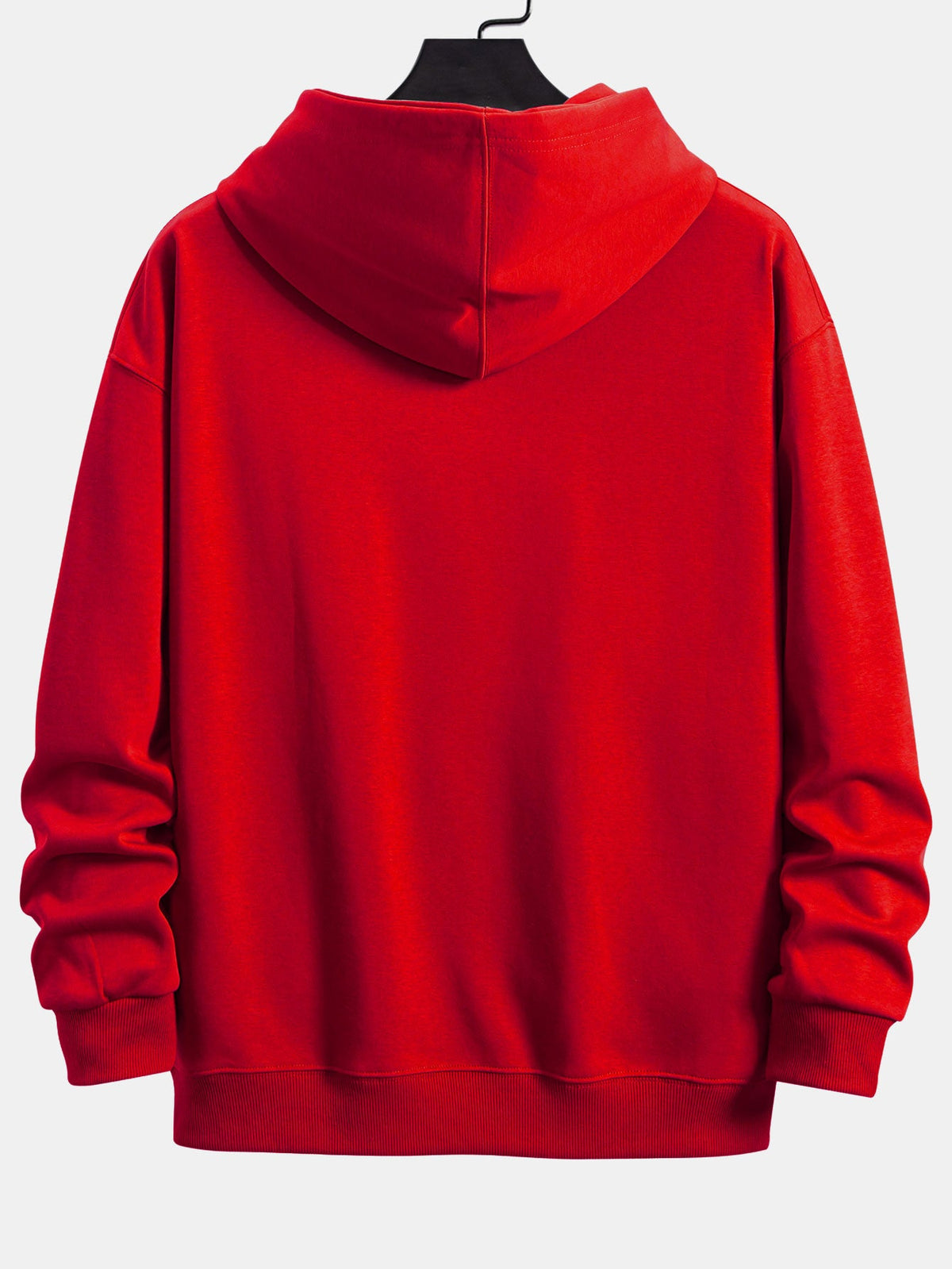Sweat à capuche coupe décontractée basique