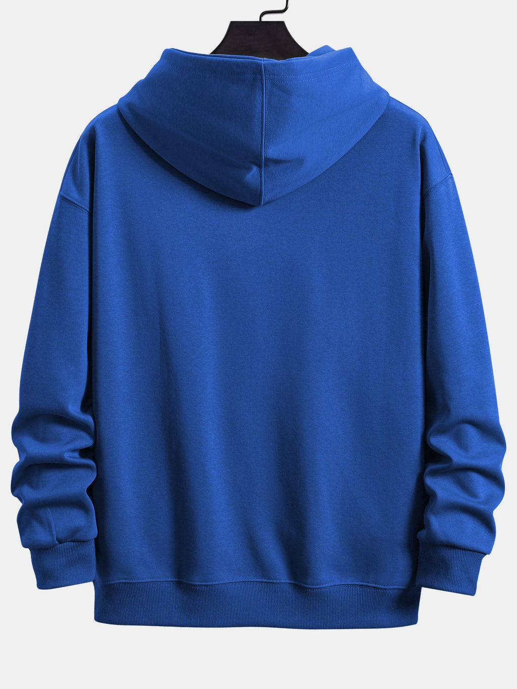 Sweat à capuche coupe décontractée basique