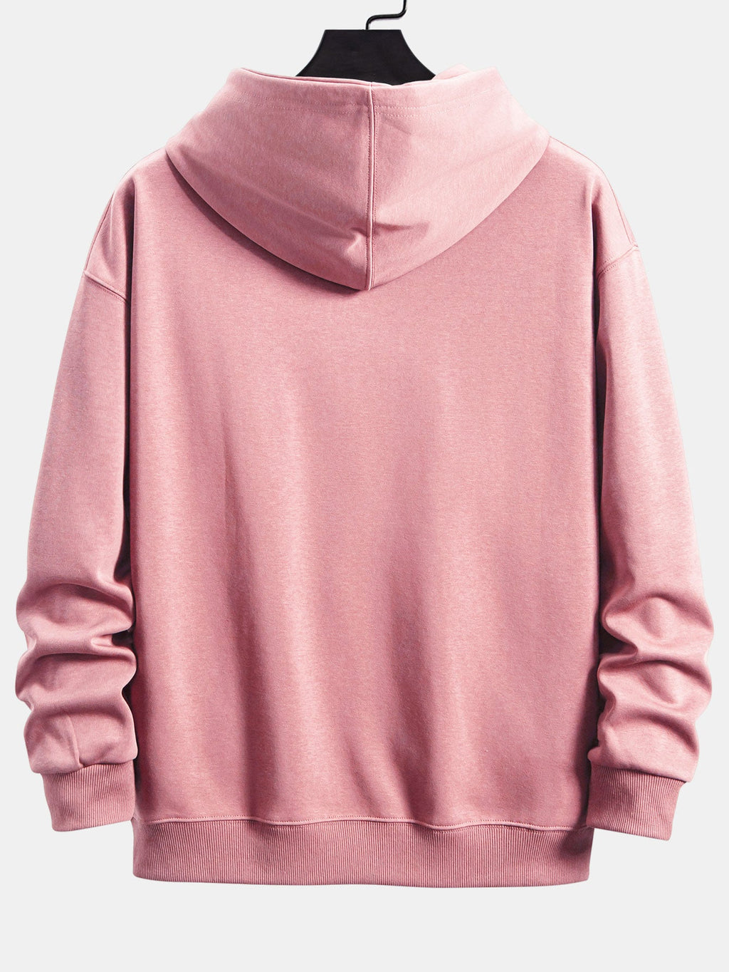 Sweat à capuche coupe décontractée basique