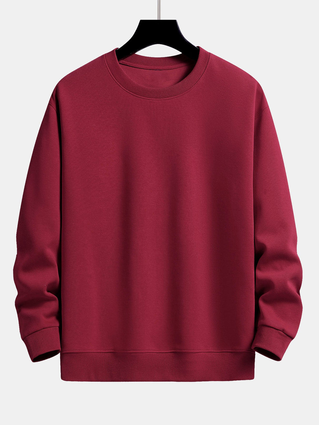 Jesus Loves You Back Print Relax Fit Sweatshirt