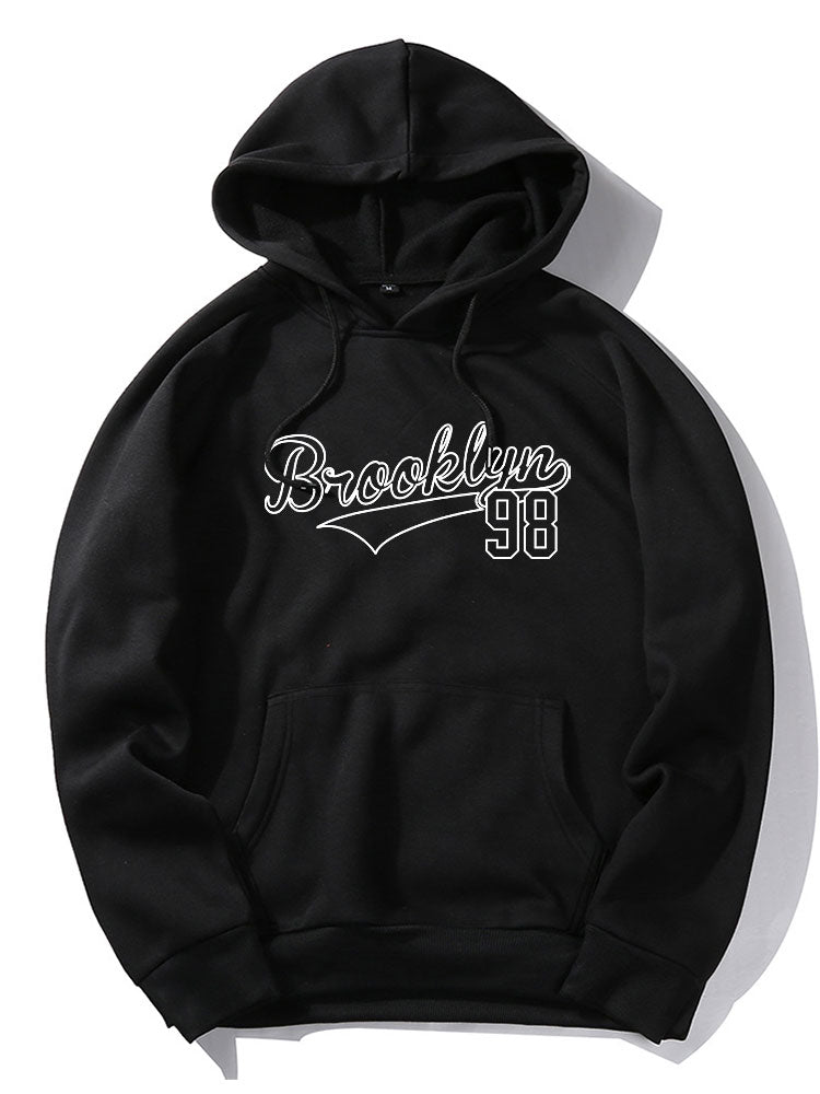 Sudadera con capucha estampada Brooklyn 98
