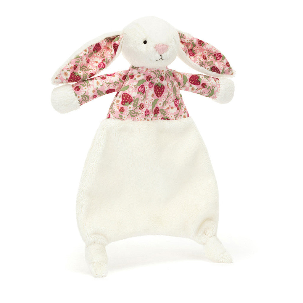 Doudou lapin Jellycat Blossom Cream Berry