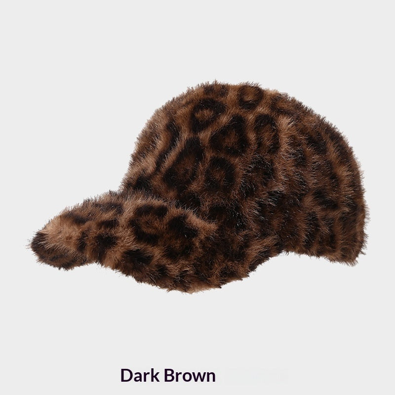 Gorra de béisbol con estampado de leopardo Parker – Poliéster unisex, talla única
