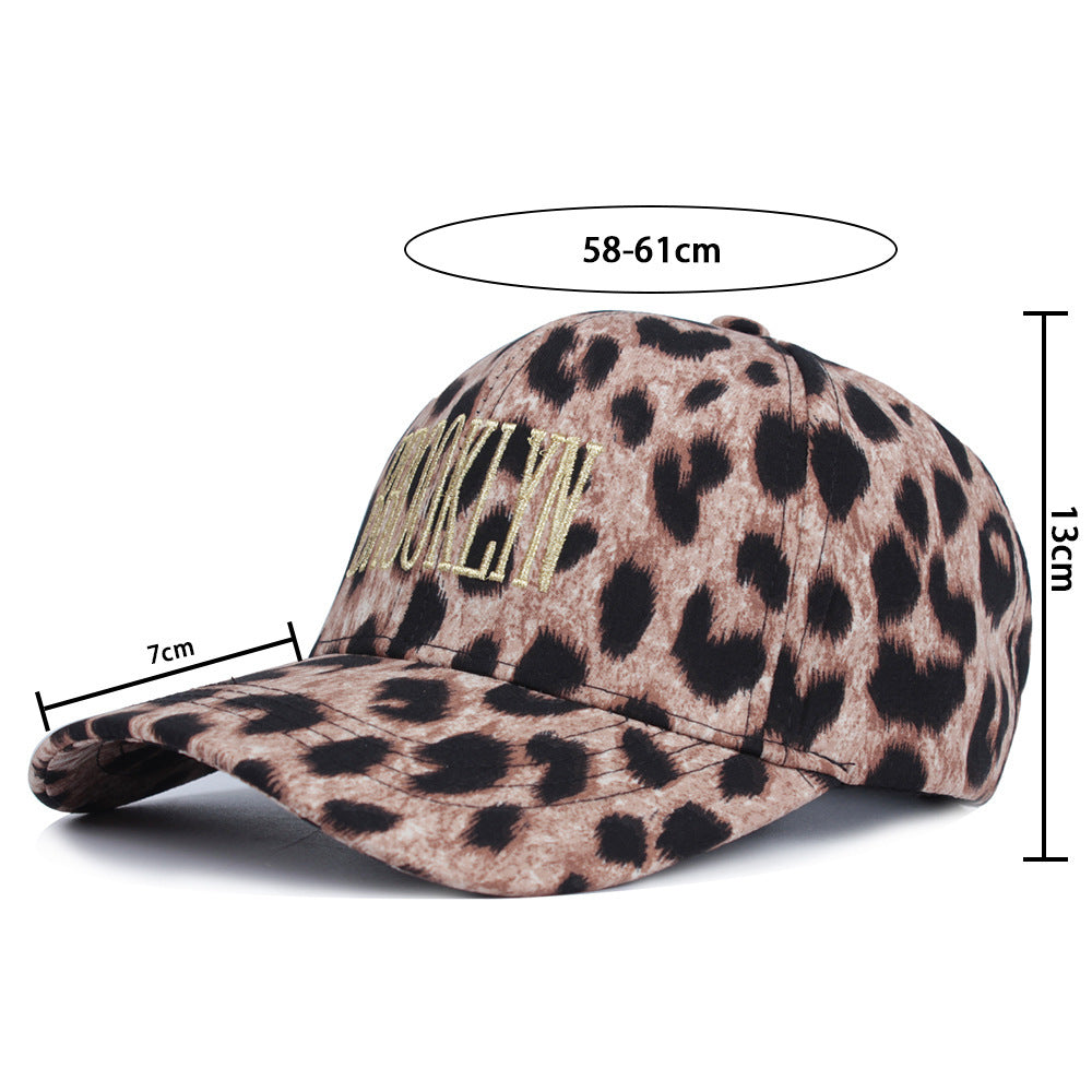 Gorra de béisbol ajustable con estampado animal Curry