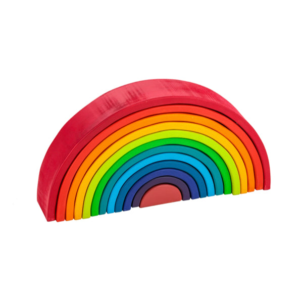 Wooden Rainbow Stacking Arches