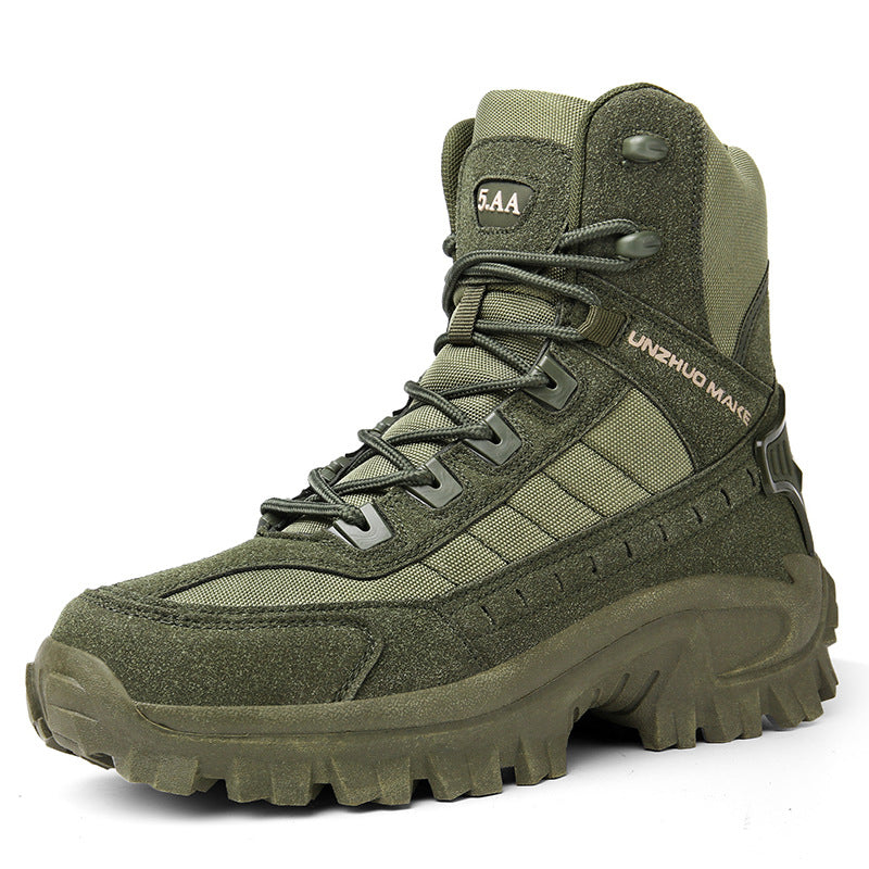 Men’s Military Training Boots – Durable Outdoor Hiking Shoes