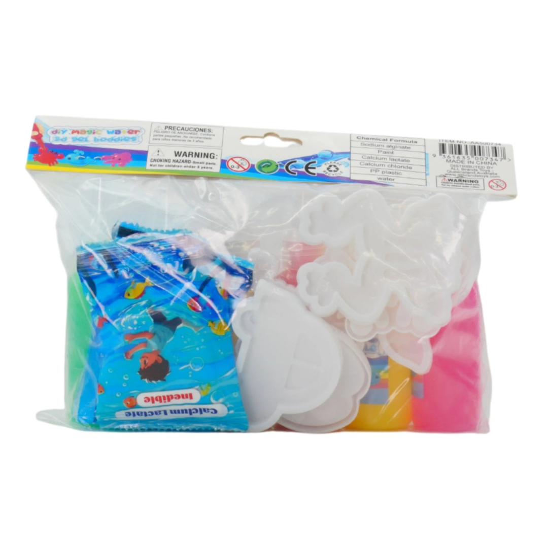 DIY Magic Water 3D Squishy Gel Kit