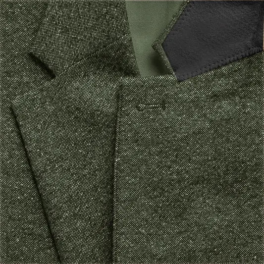 Sweetearing Tweed Suit Men's Vintage Classic Wedding Tuxedos