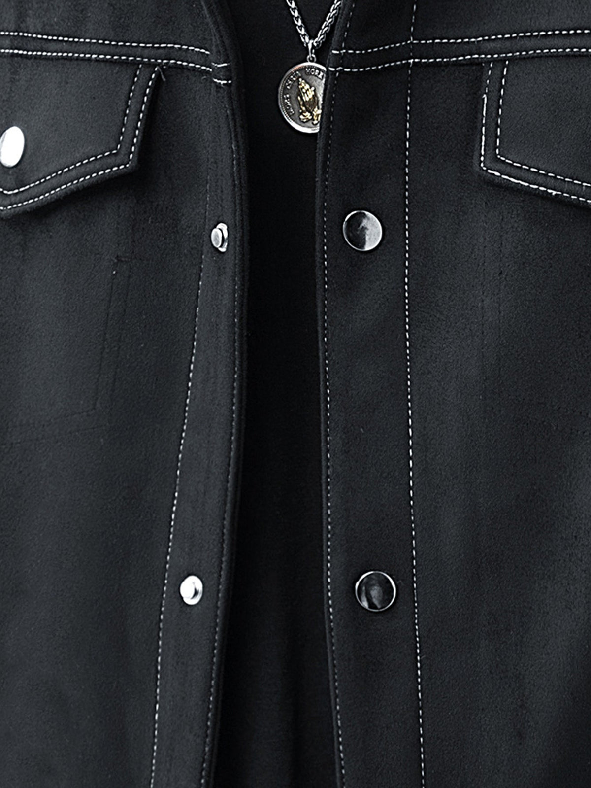 Teddy Lined Suede Jacket