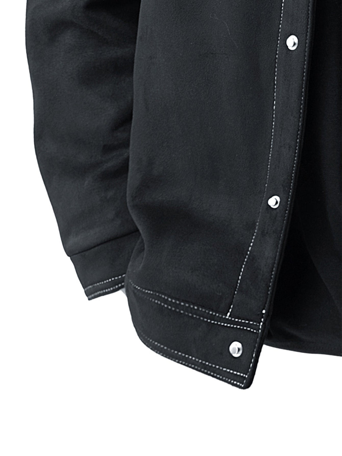 Teddy Lined Suede Jacket