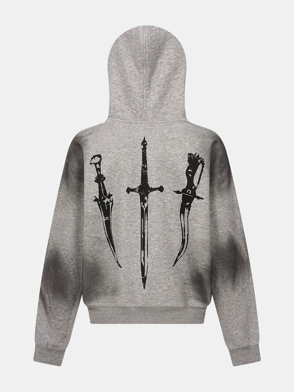 Sweat à capuche zippé coupe boxy avec col en fausse fourrure et imprimé personnage de bande dessinée