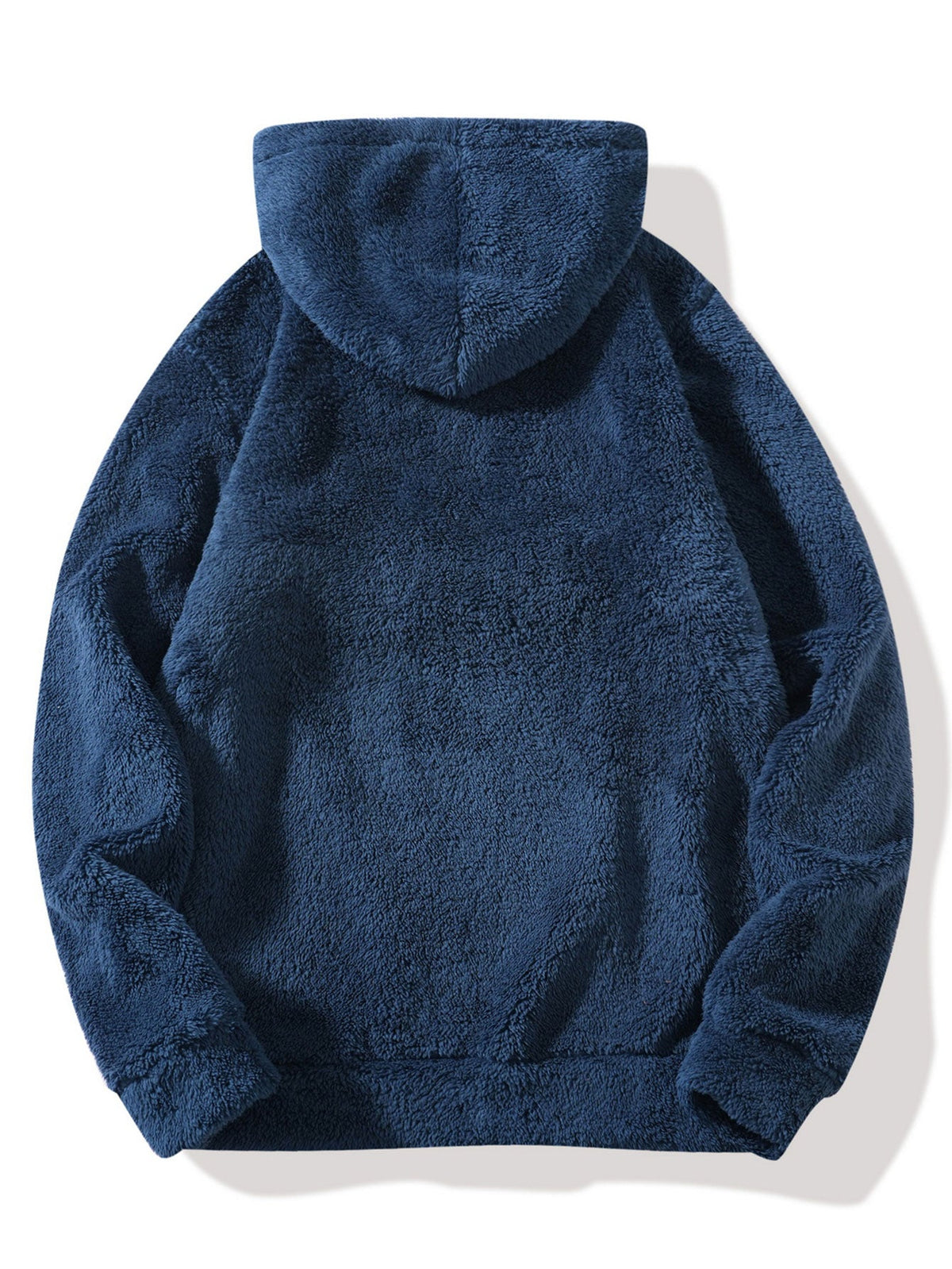 Sweat à capuche zippé à mi-hauteur avec broderie de lettres