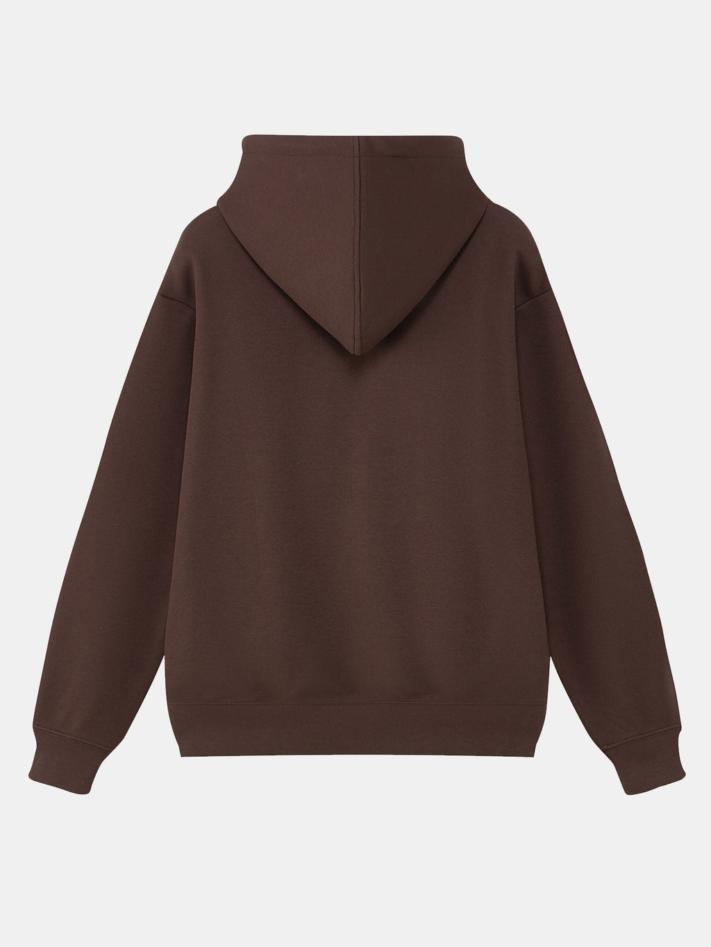 Sudadera con capucha oversize de algodón pesado básico