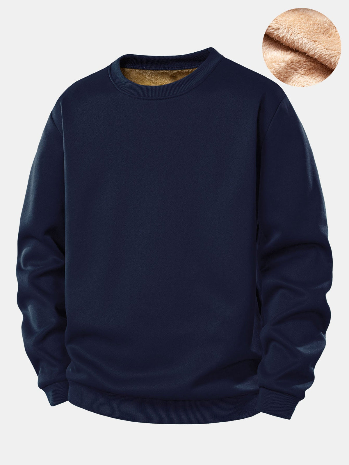 3 Pieces Teddy Fleece Lined Sweatshirt
