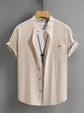 Alaric | Casual Button Short Sleeve Shirt