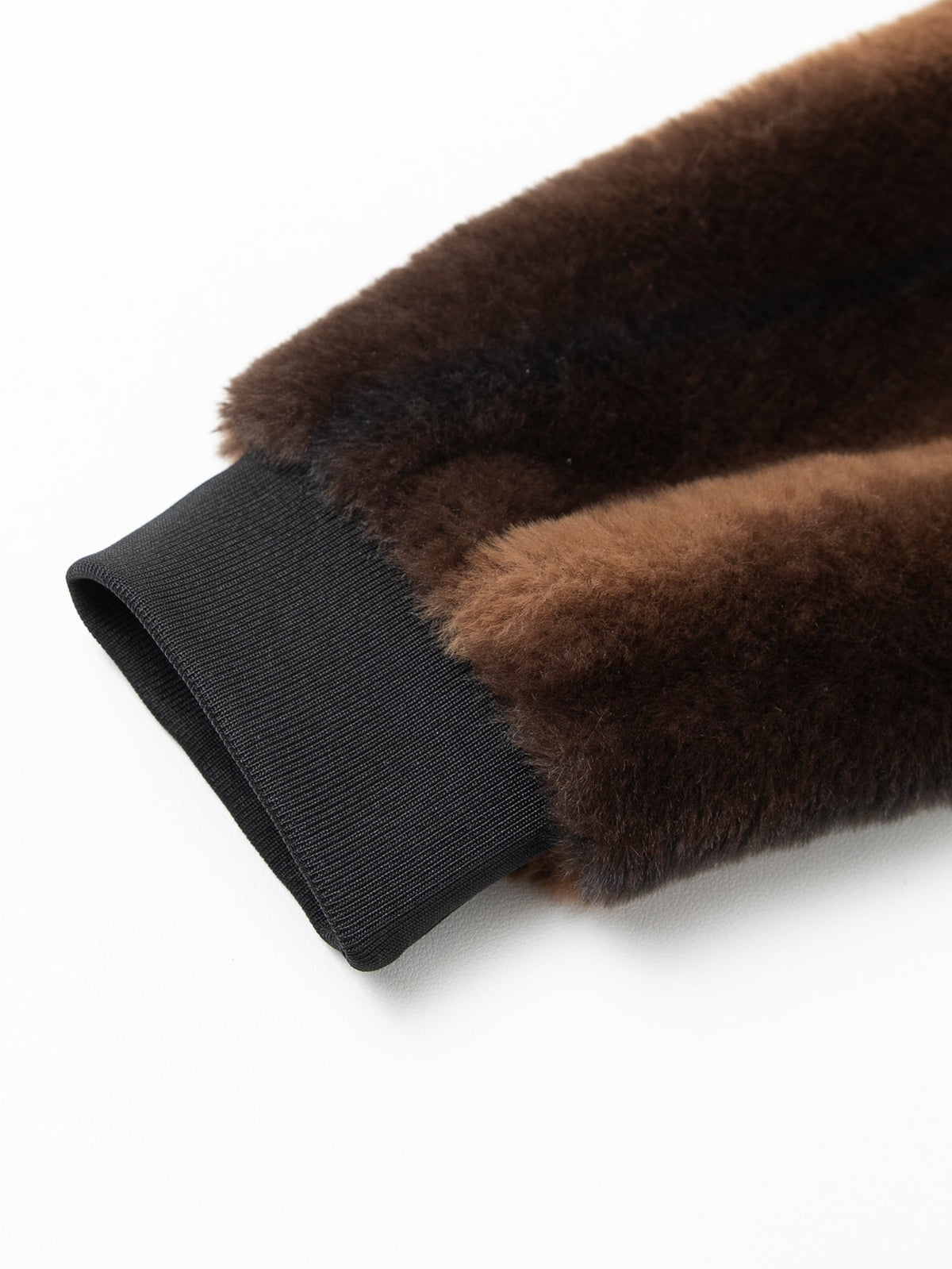 Faux Fur Zipper Jacket