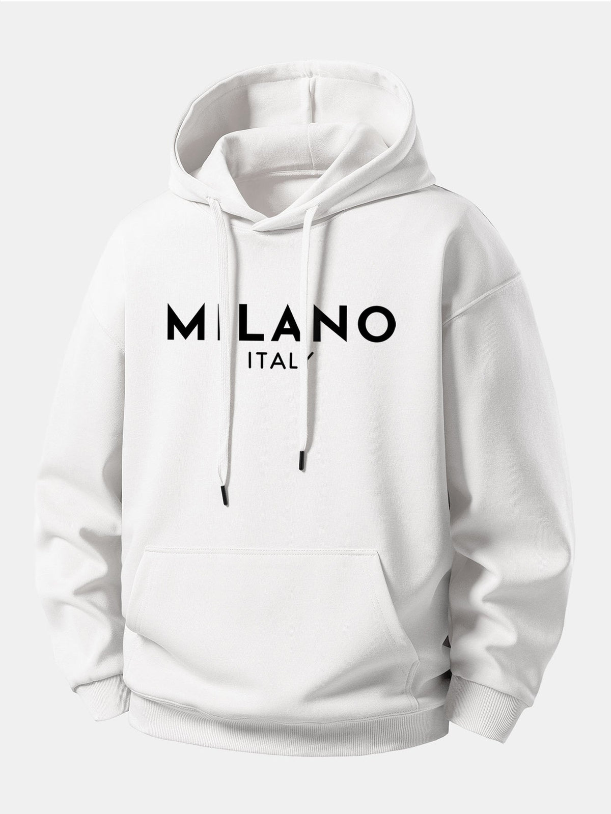 Sweat à capuche Milano Print coupe décontractée