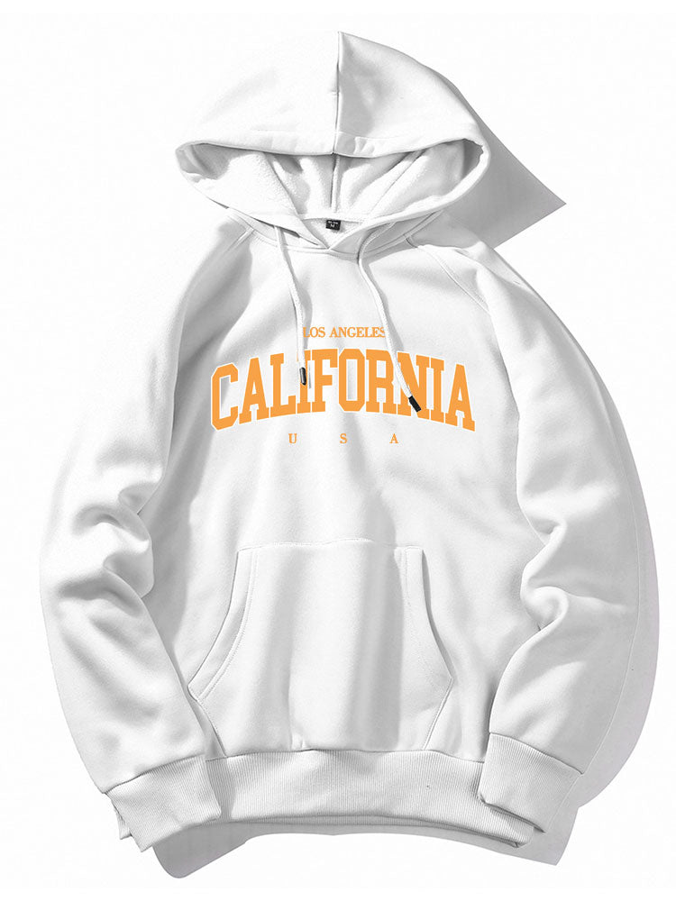 California Print Hoodie