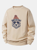 Chicago Bear Print Relax Fit Sweatshirt