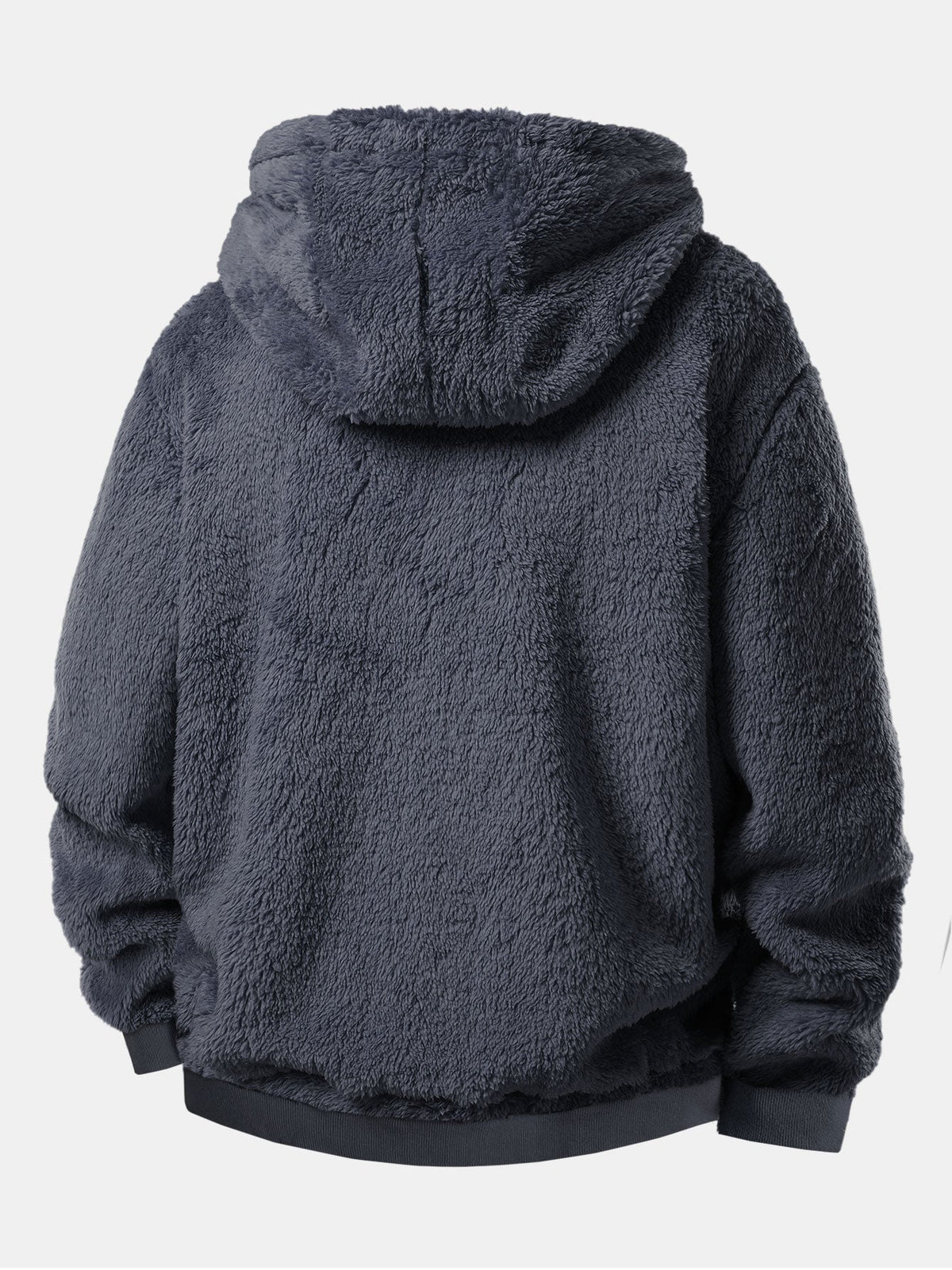 Sweat à capuche zippé avec broderie chat noir