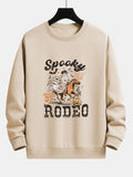 Ghost Cowboy Print Relax Fit Sweatshirt