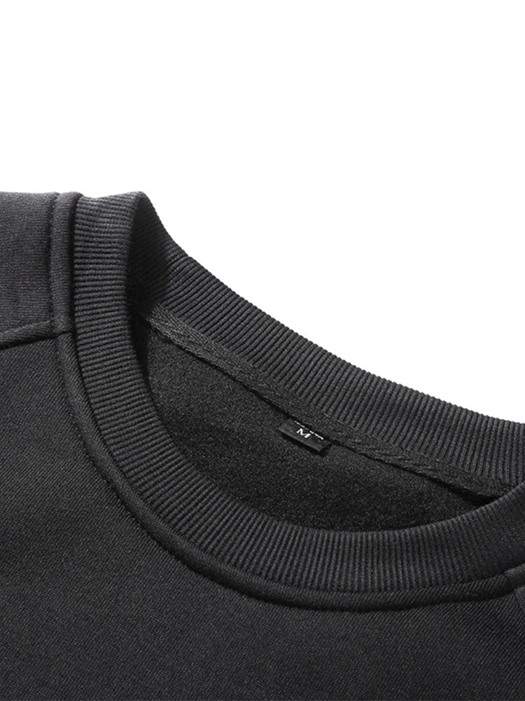 Brooklyn New York Letter Print Raglan Sleeves Sweatshirt