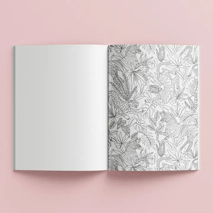 Poster Art Fantastical Colouring Book