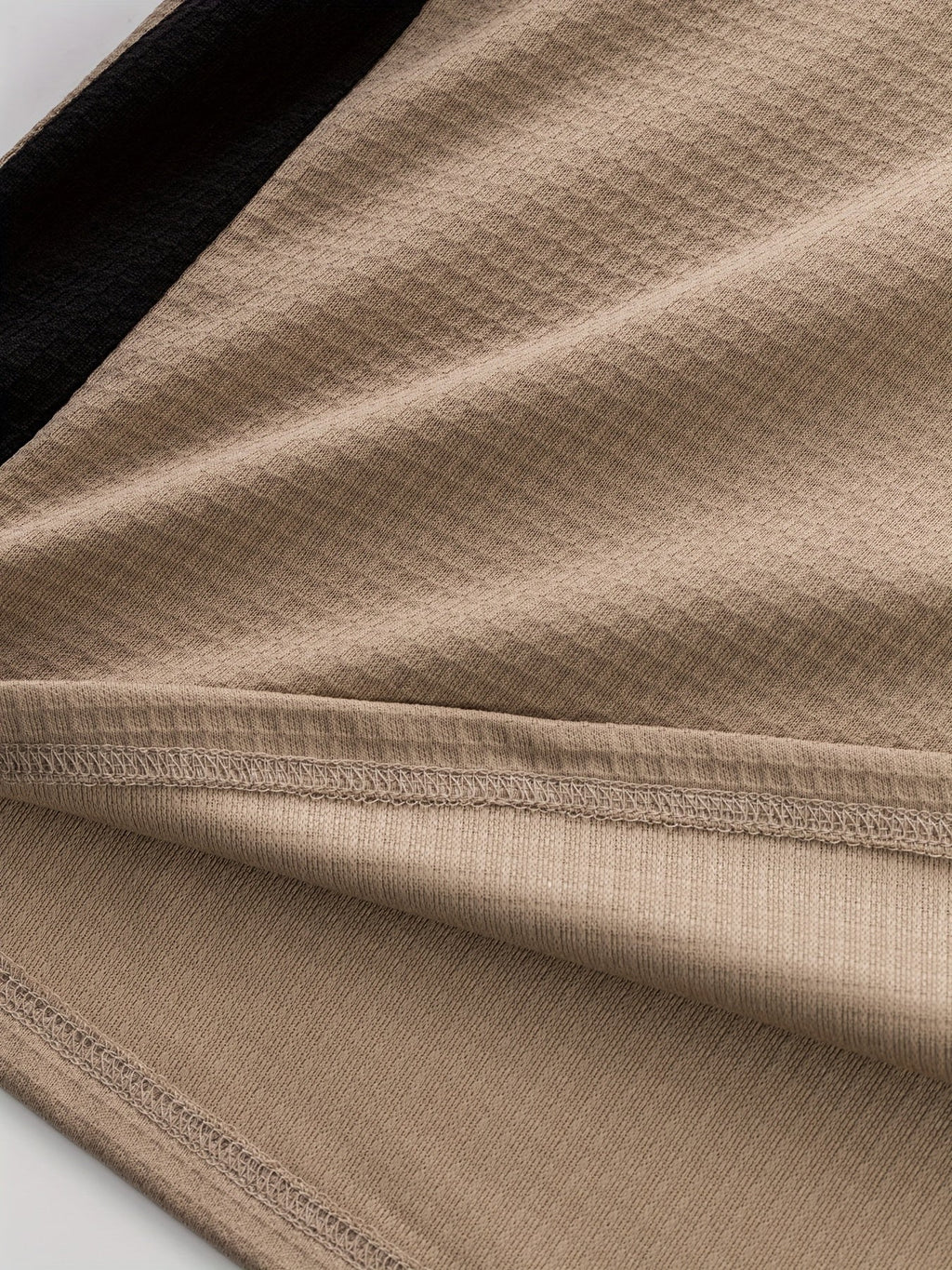 Sawyer | Textured Contrast Henley Shirt