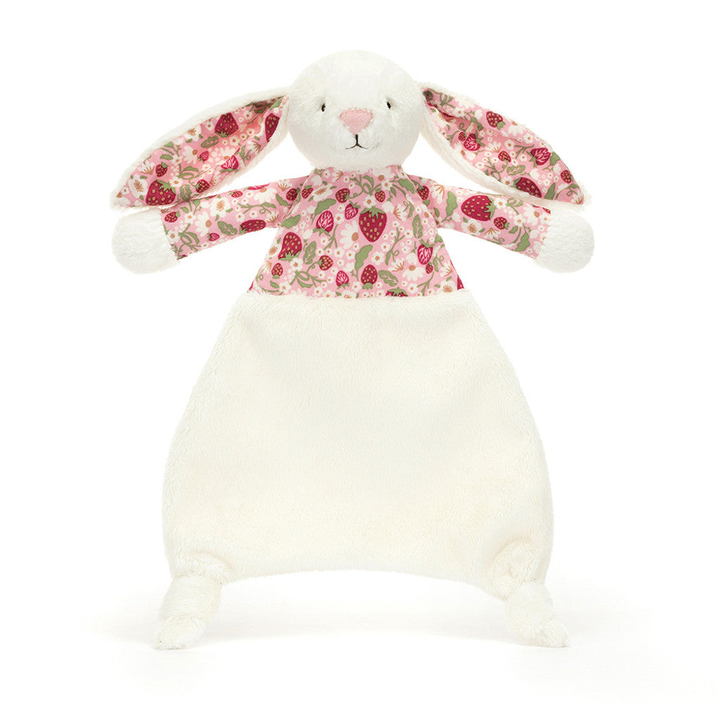 Doudou lapin Jellycat Blossom Cream Berry