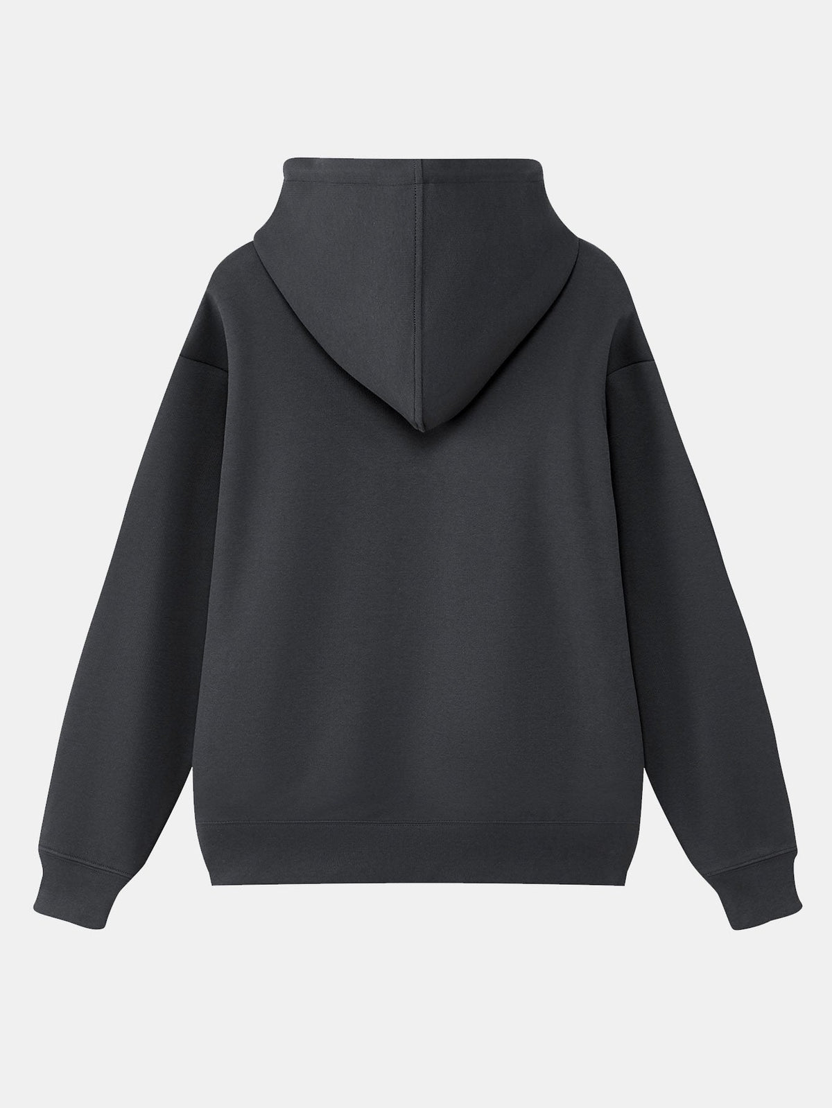 Sudadera con capucha oversize de algodón pesado básico