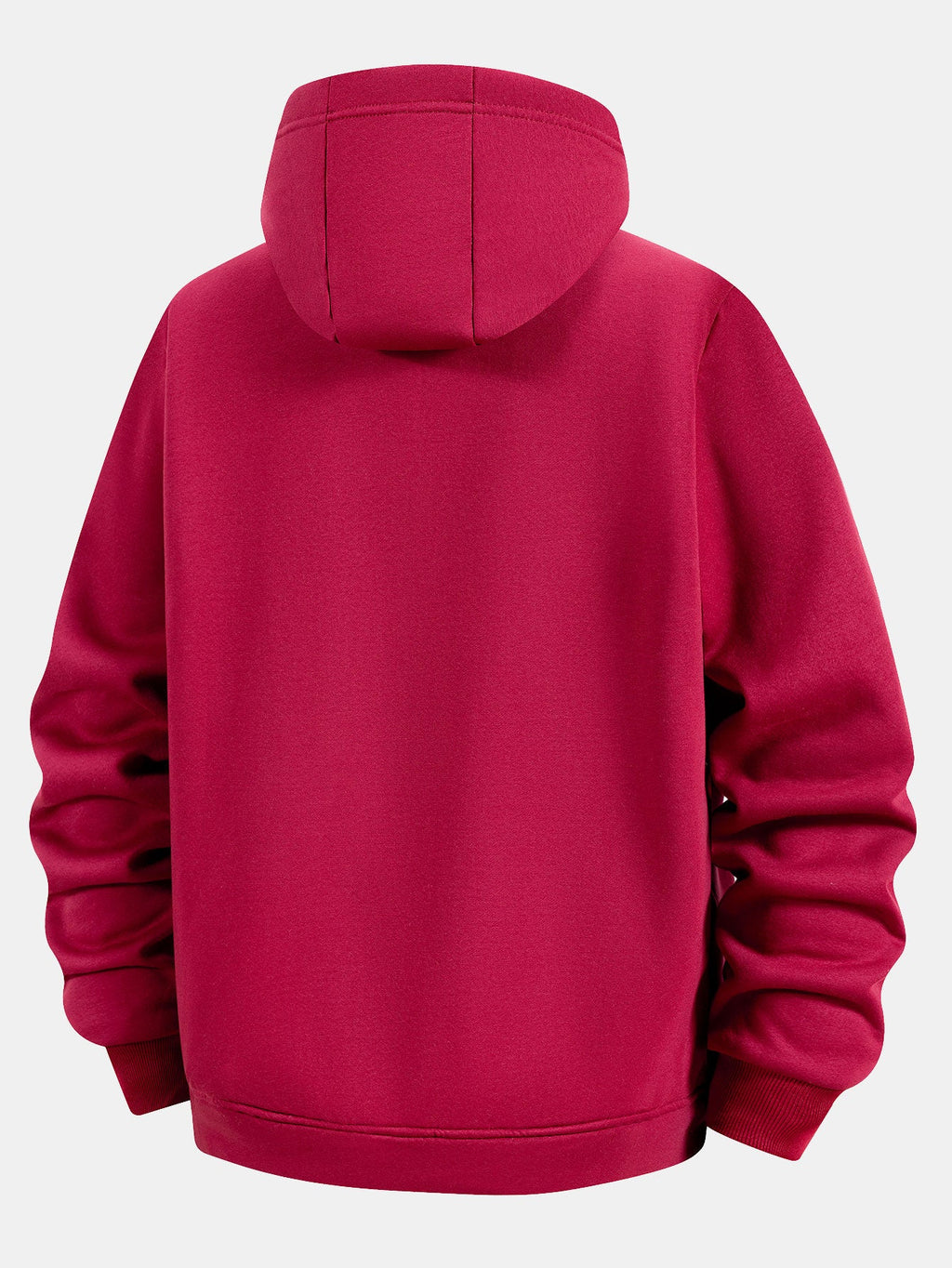 Sudadera con capucha, bolsillo canguro, cremallera y forro de borreguito