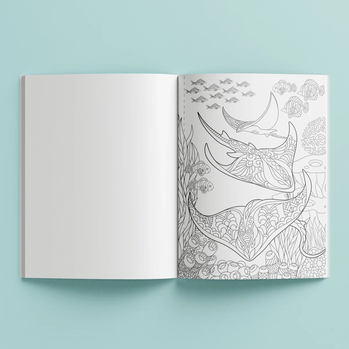 Adult Colouring Book - Majestic Animals