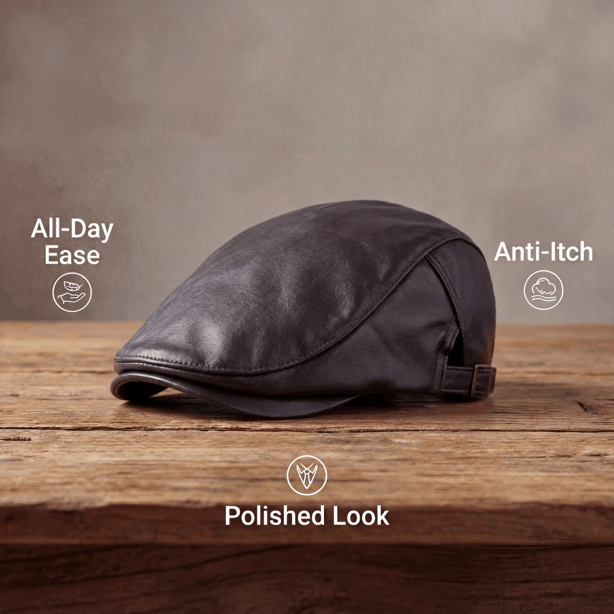 Daven | Classic Premium Flat Cap